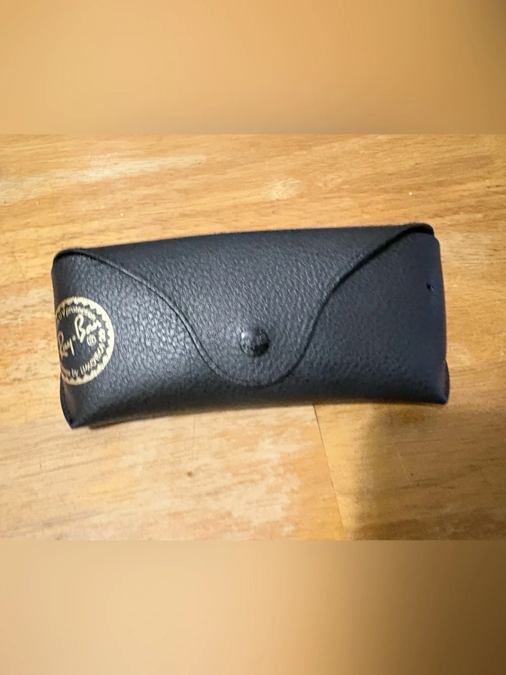 Ray-Ban Black Frame Sunglasses with Green Lenses
